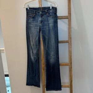 7 Dark Blue Denim Women's Jeans